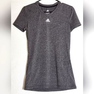 Adidas Climalite V-Neck Short Sleeve Size Small